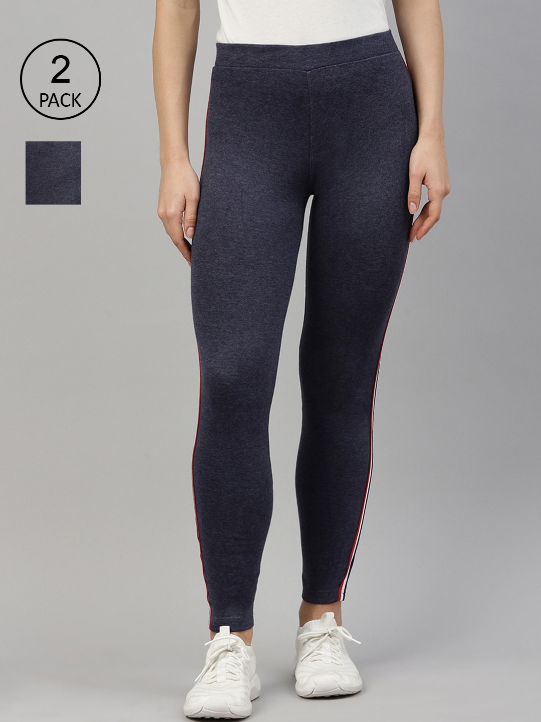 

GOLDSTROMS Pack of 2 Charcoal Grey Slim Fit Track Pants