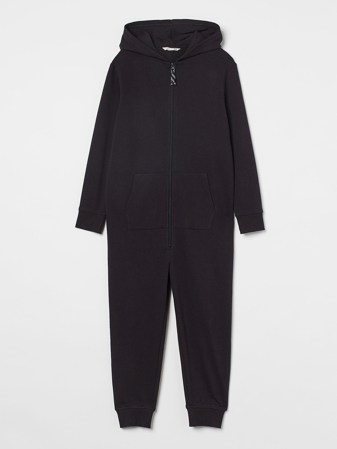 

H&M Boys Black Hooded Jumpsuit