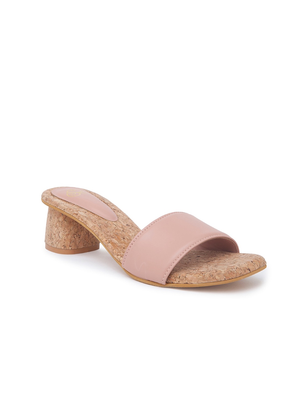

Sole To Soul Pink Block Sandals