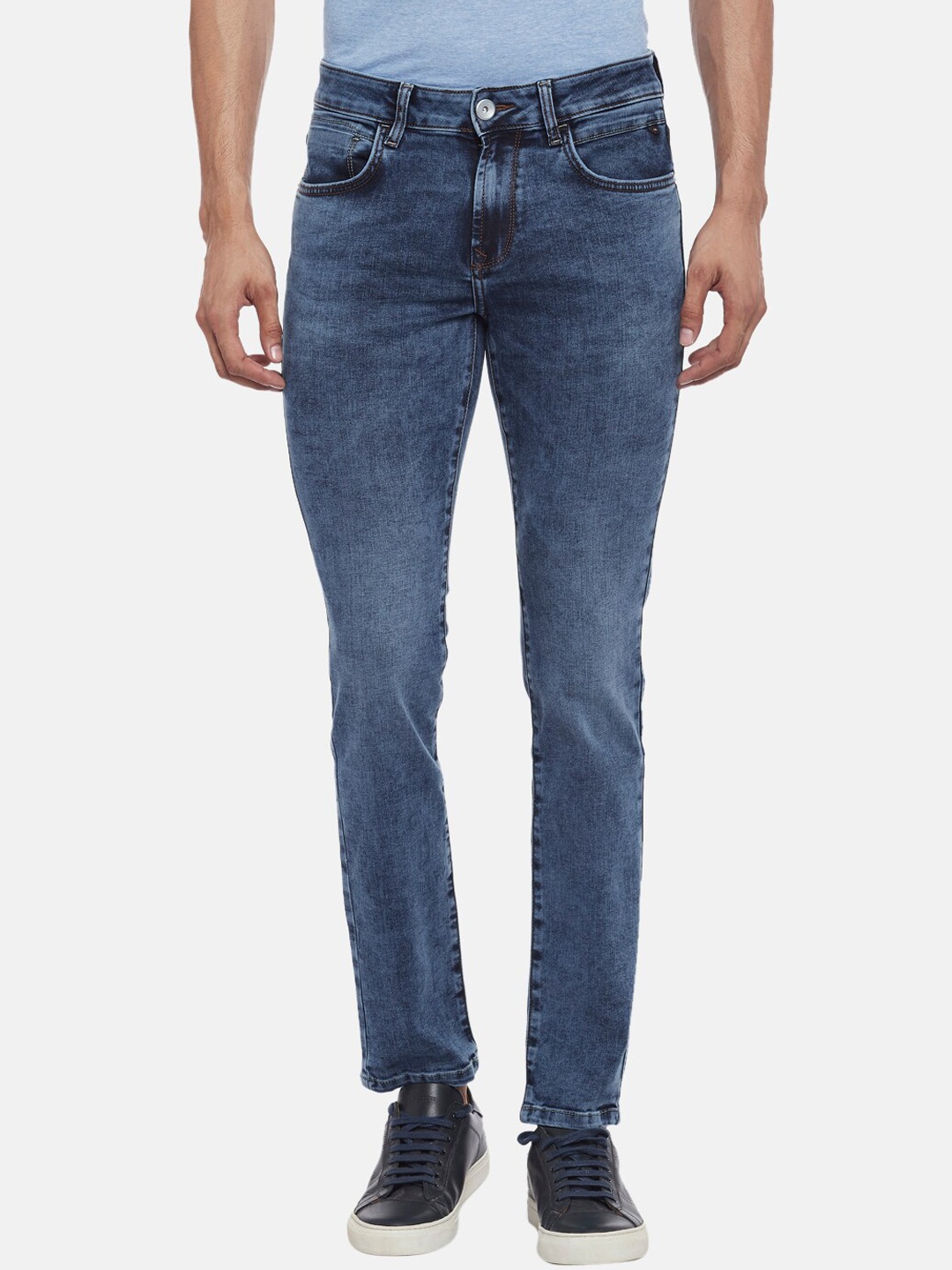 

SF JEANS by Pantaloons Men Blue Skinny Fit Jeans