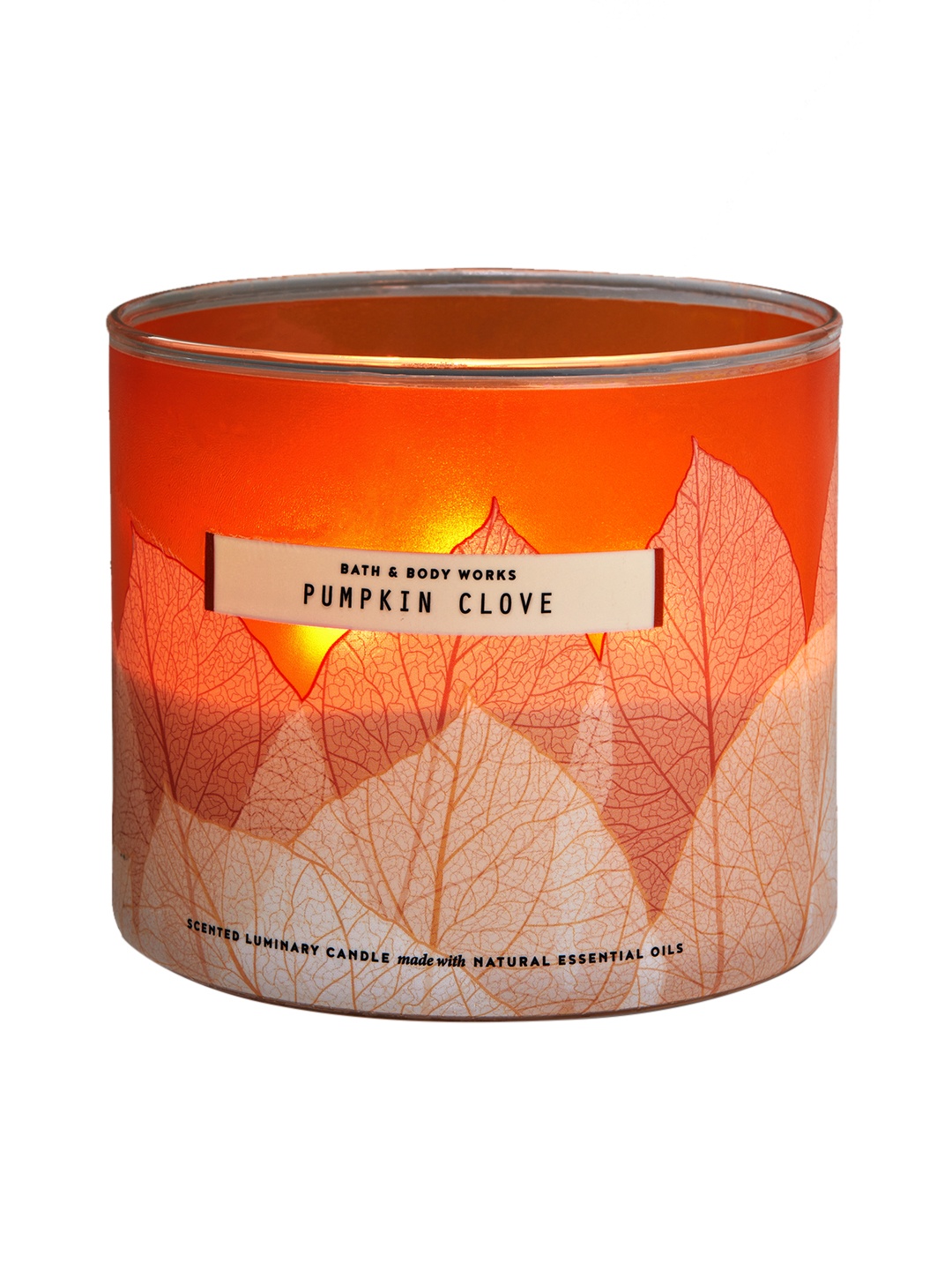 

Bath & Body Works Pumpkin Clove 3-Wick Candle - 411 g, Orange