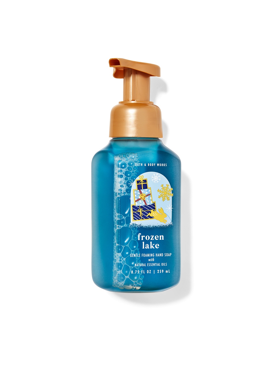 

Bath & Body Works Frozen Lake Gentle Foaming Hand Soap with Vitamin E & Aloe - 259 ml, Purple