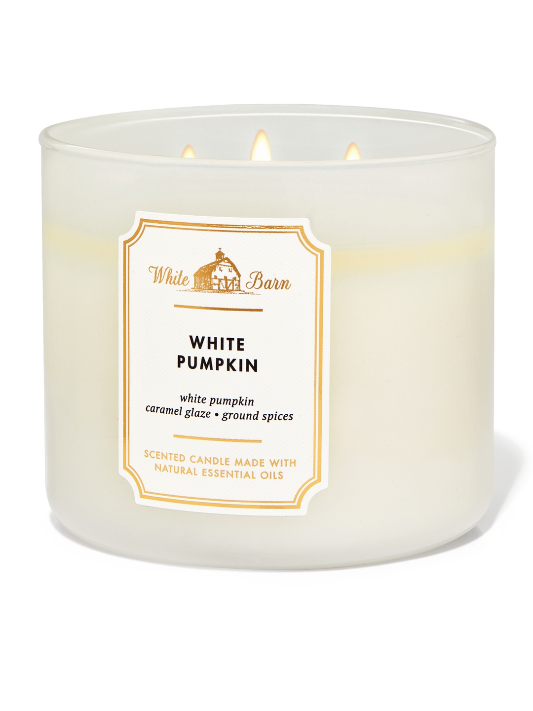 

Bath & Body Works White Pumpkin 3-Wick Candle - 411 g