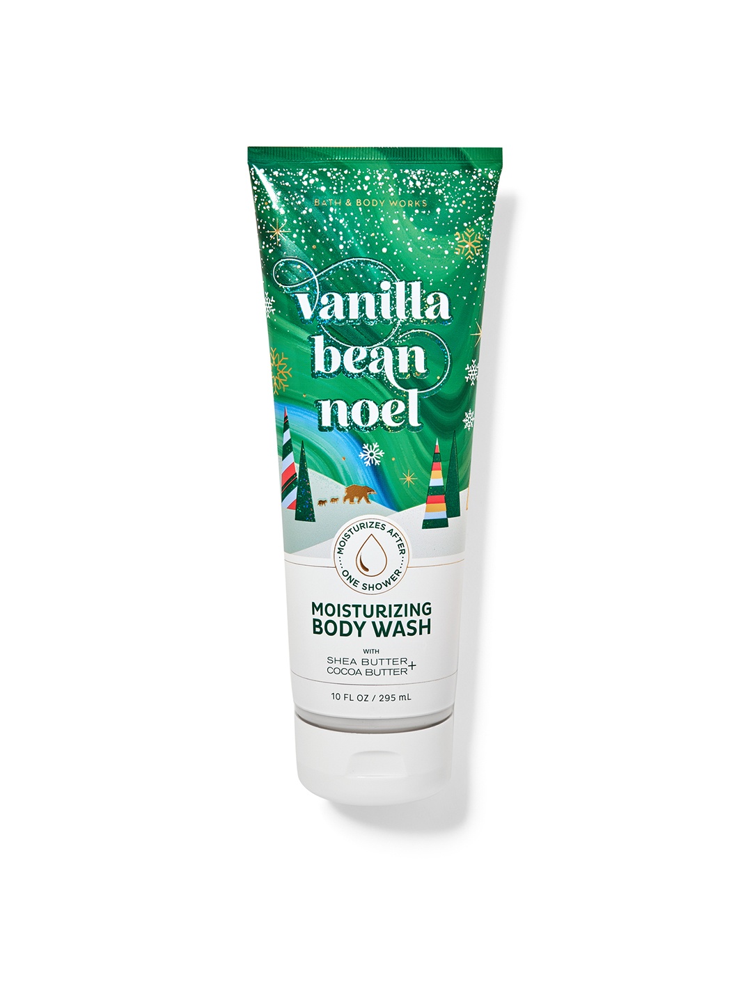 

Bath & Body Works Vanilla Bean Noel Confetti Moisturizing Body Wash - 295 ml, Green