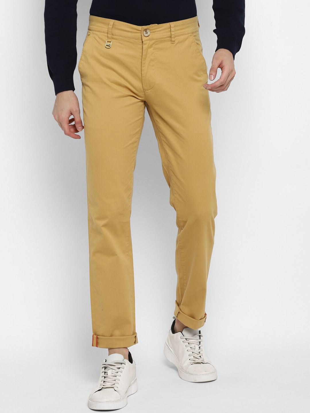 

Red Chief Men Khaki Chinos Trousers