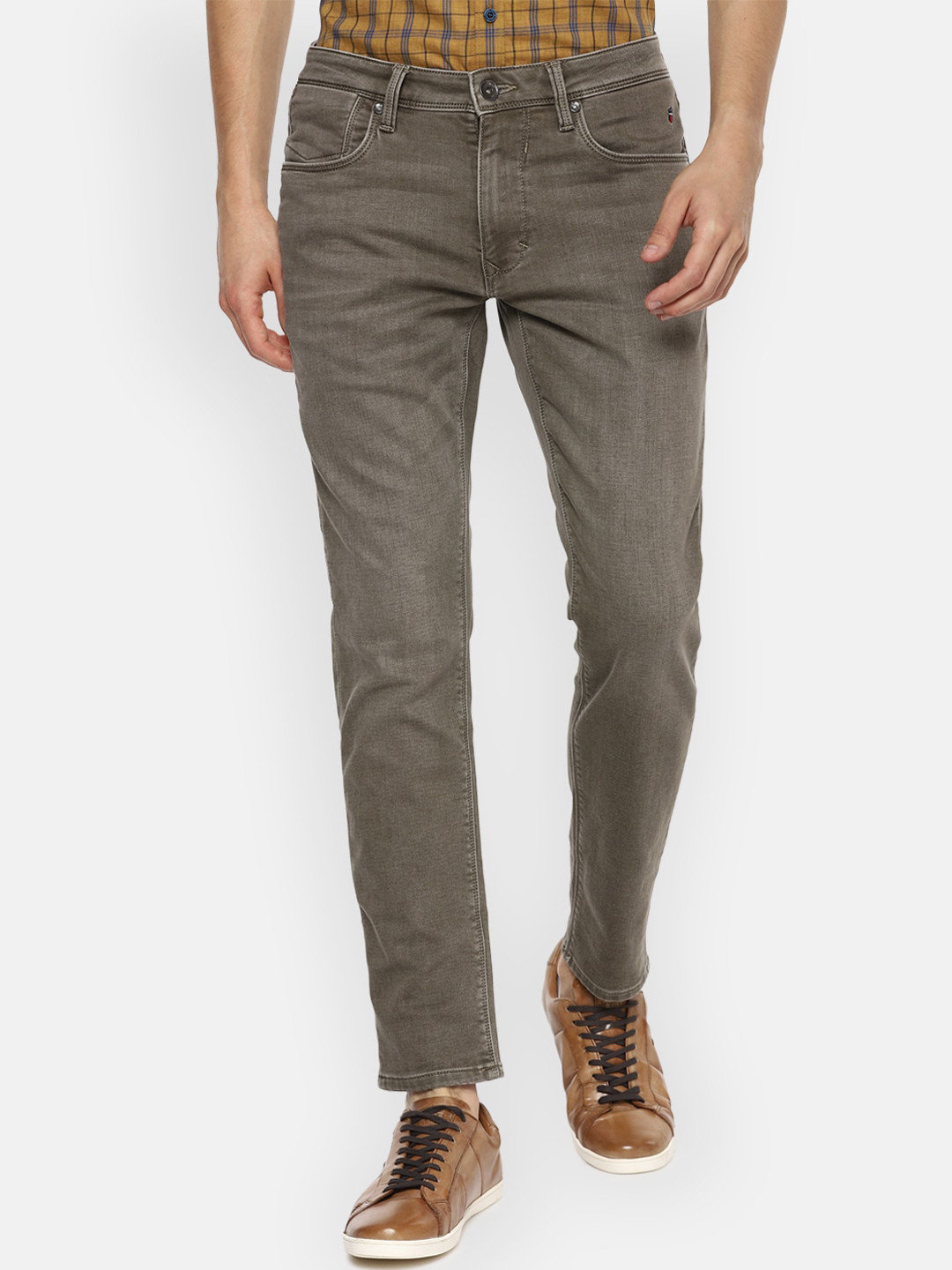 

Louis Philippe Jeans Men Grey Jeans