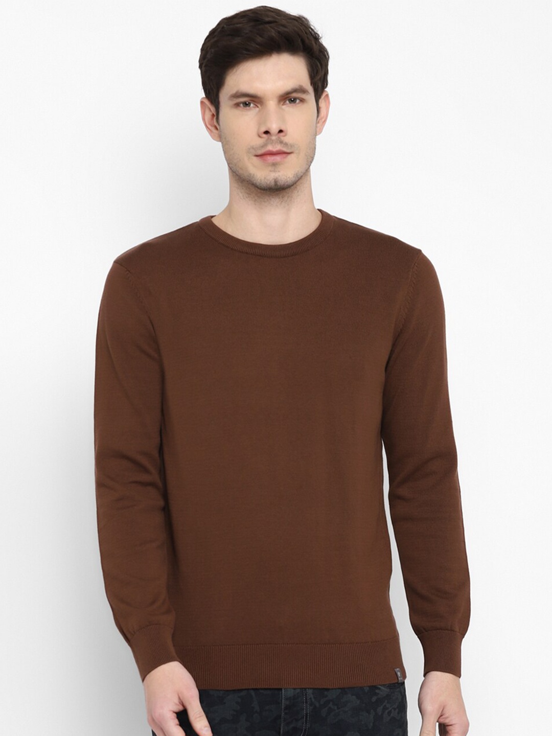 

Red Chief Men Brown Pullover