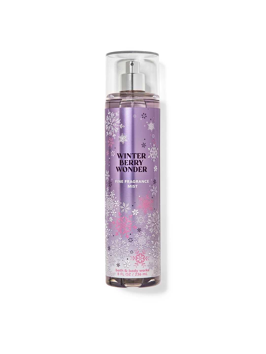 

Bath & Body Works Winterberry Wonder Fine Fragrance Mist 236 ml, Pink