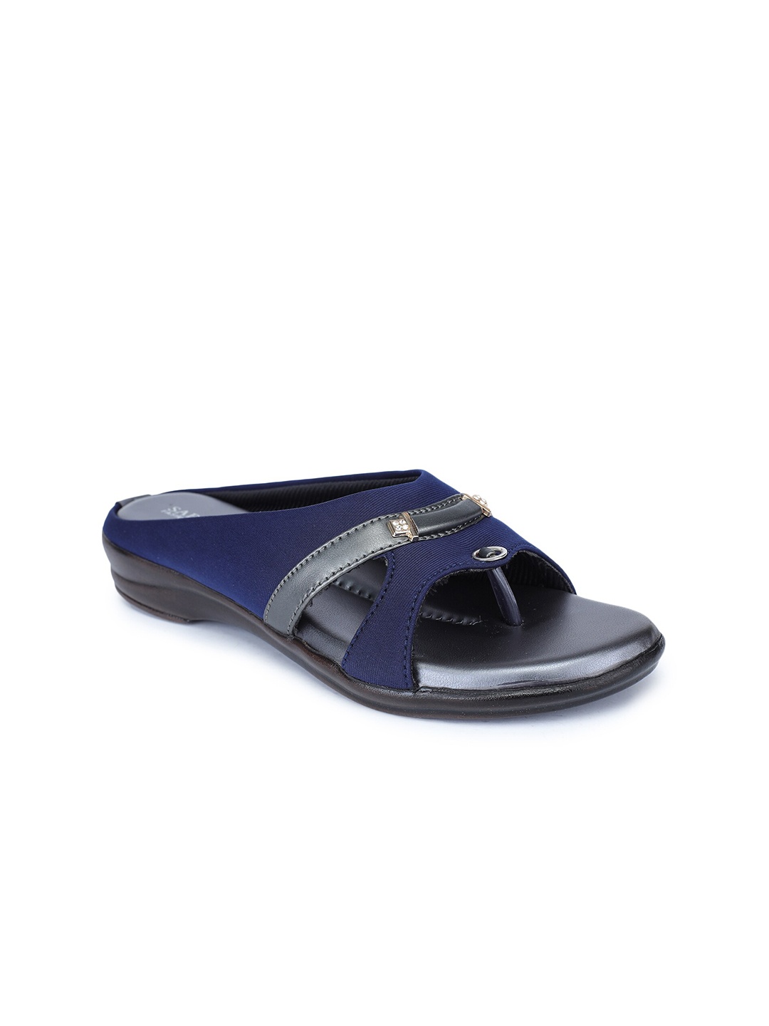 

SAPATOS Navy Blue & Grey Comfort Sandals