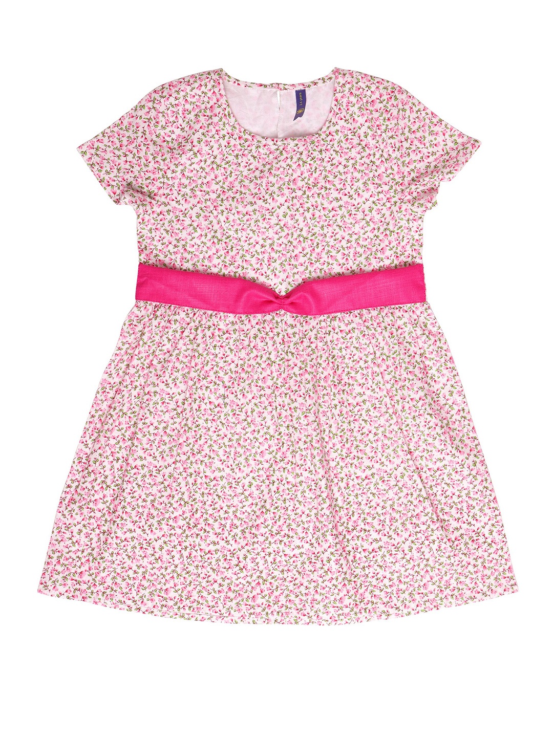 

YK Pink Floral Dress