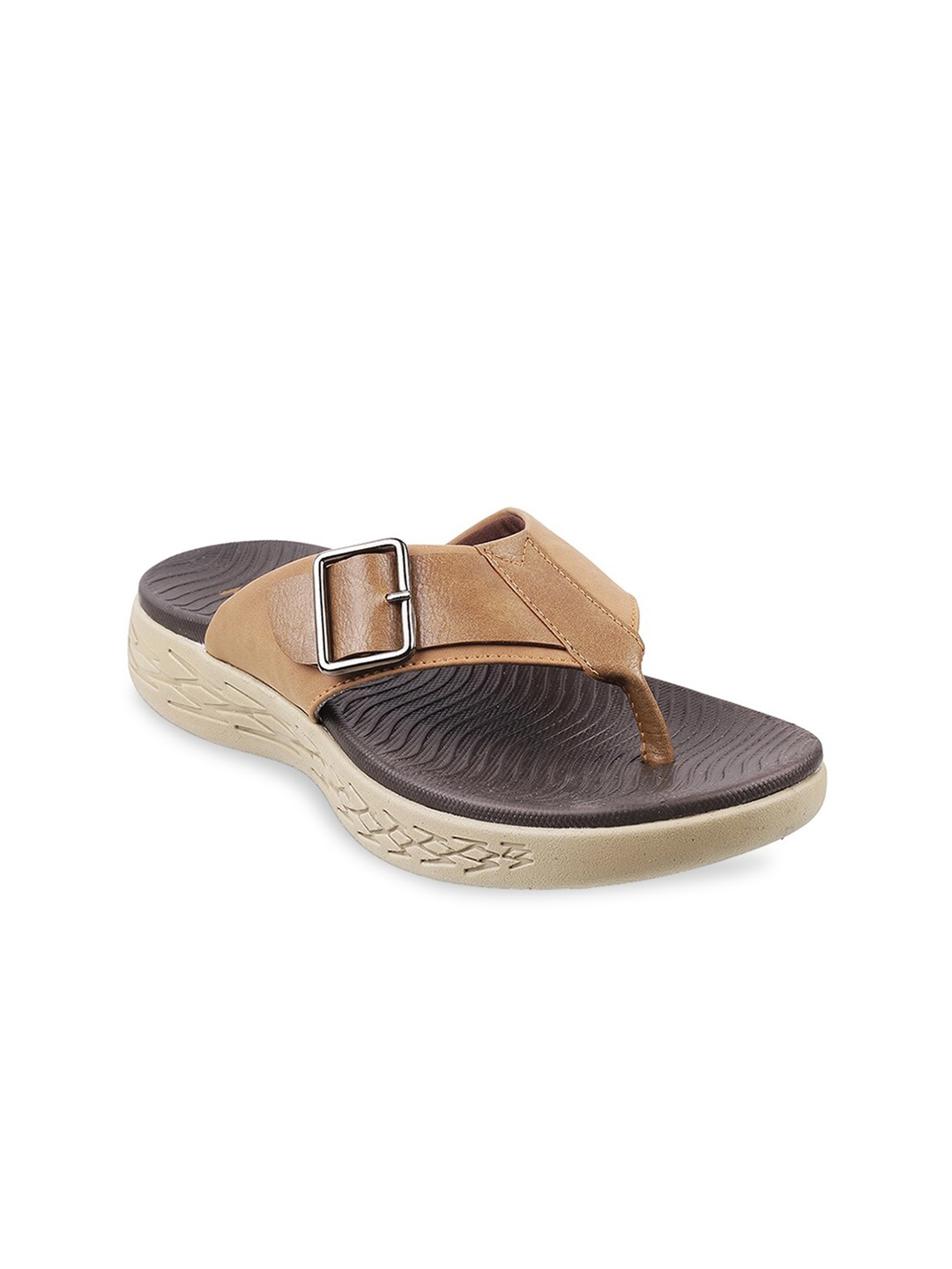 

Metro Men Tan Comfort Sandals