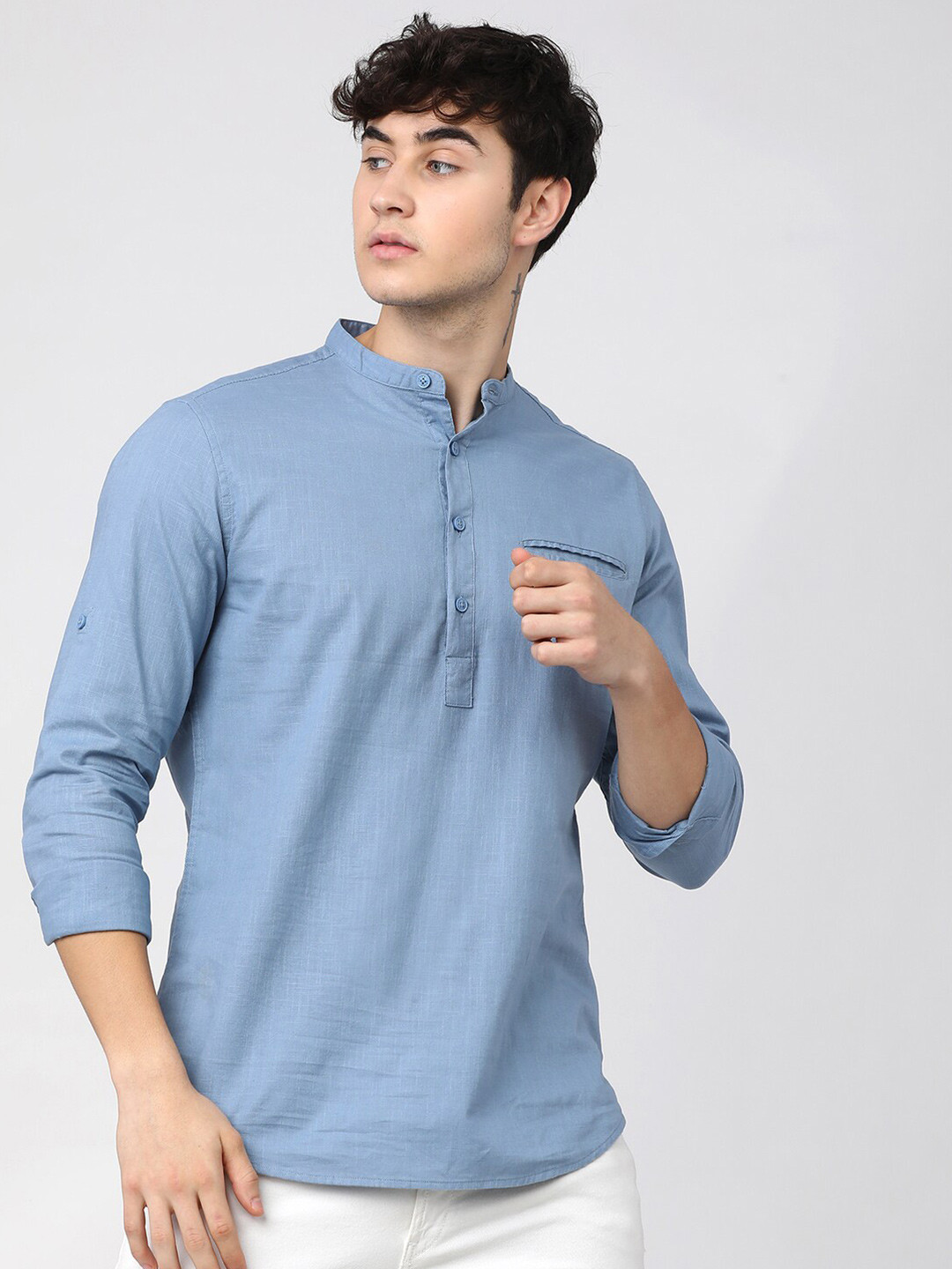 

KETCH Slim Fit Casual Shirt, Blue