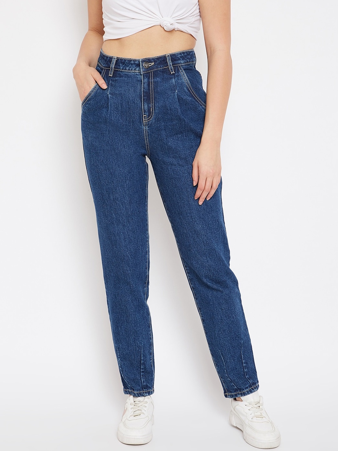 

Madame Women Navy Blue Jeans