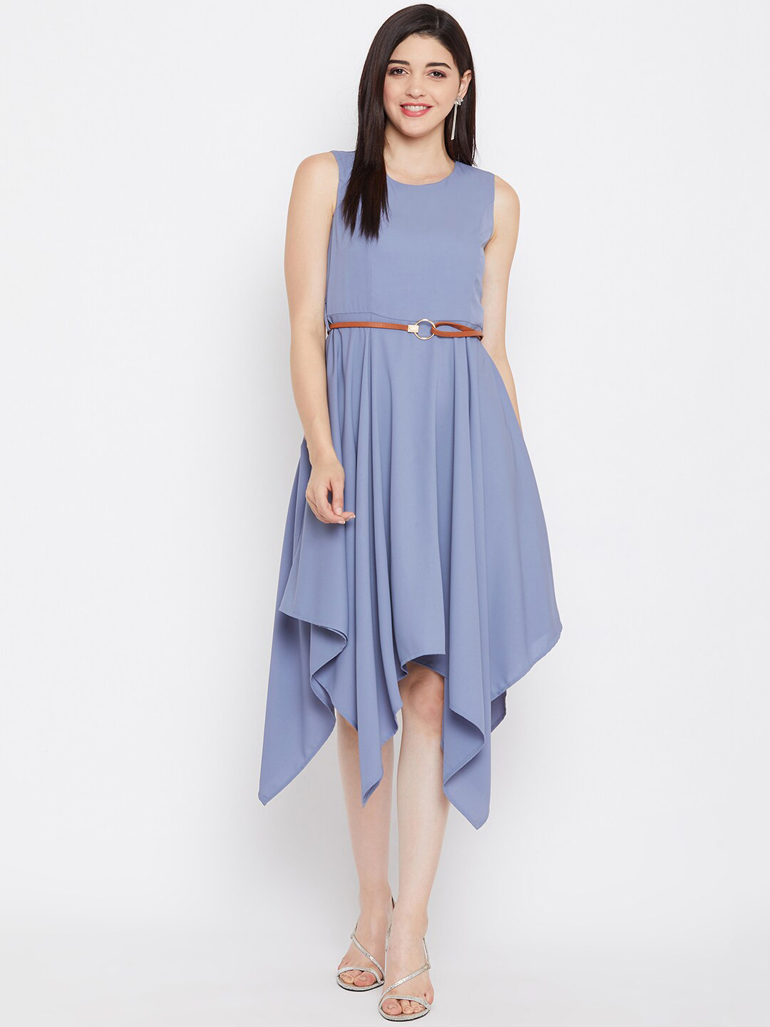 

Madame Blue Midi Dress