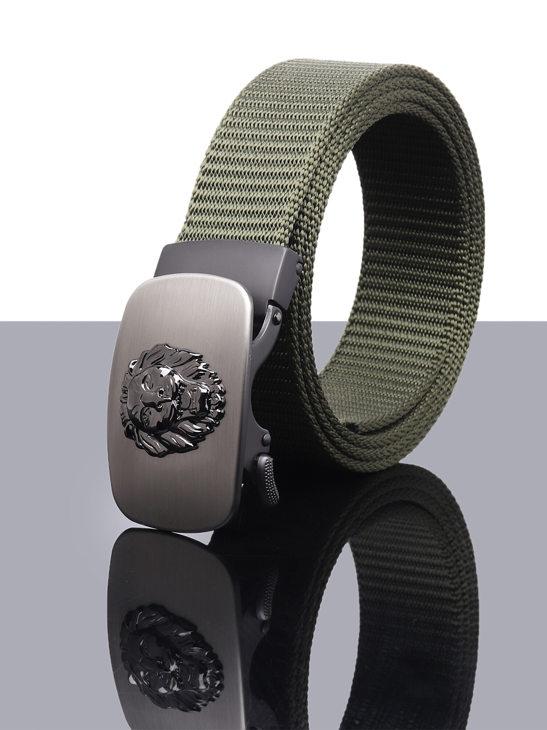 

Kastner Men Green Stretchable Belt
