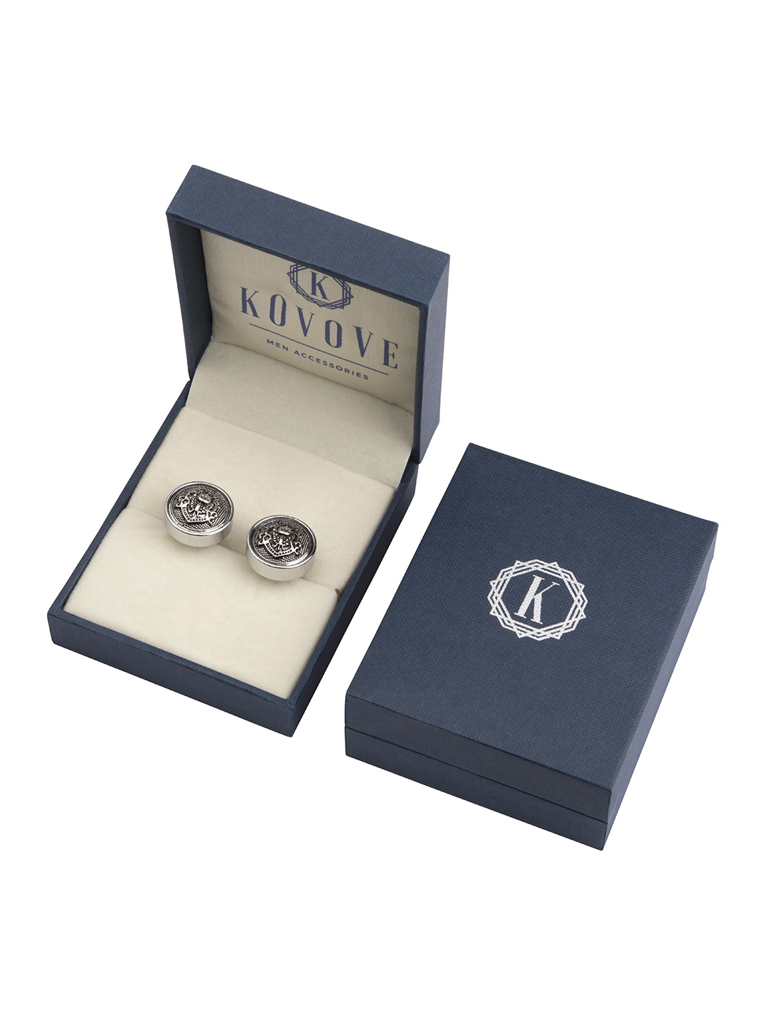 

KOVOVE Silver-Toned Cufflink