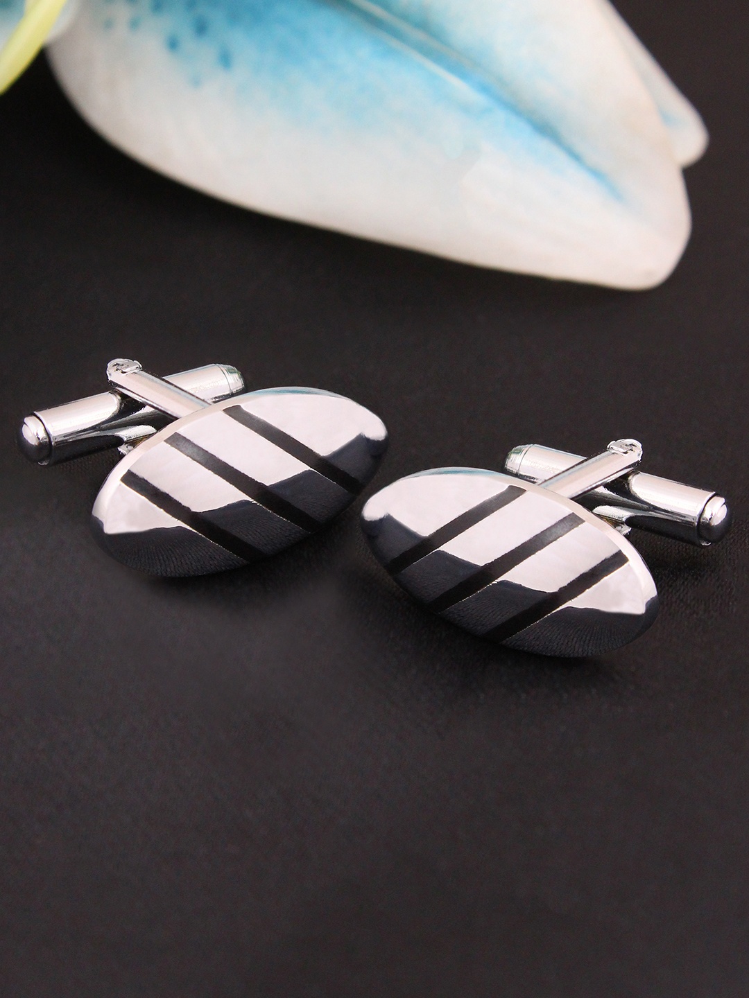 

KOVOVE Silver-Toned Cufflink