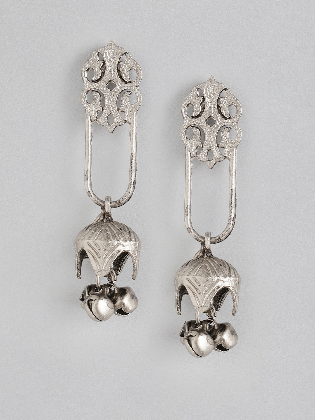 

Anouk Oxidised Silver Classic Drop Earrings
