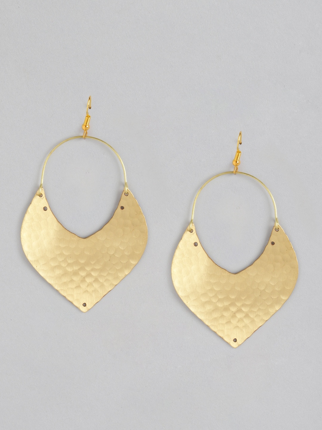 

Anouk Gold-Toned Contemporary Drop Earrings