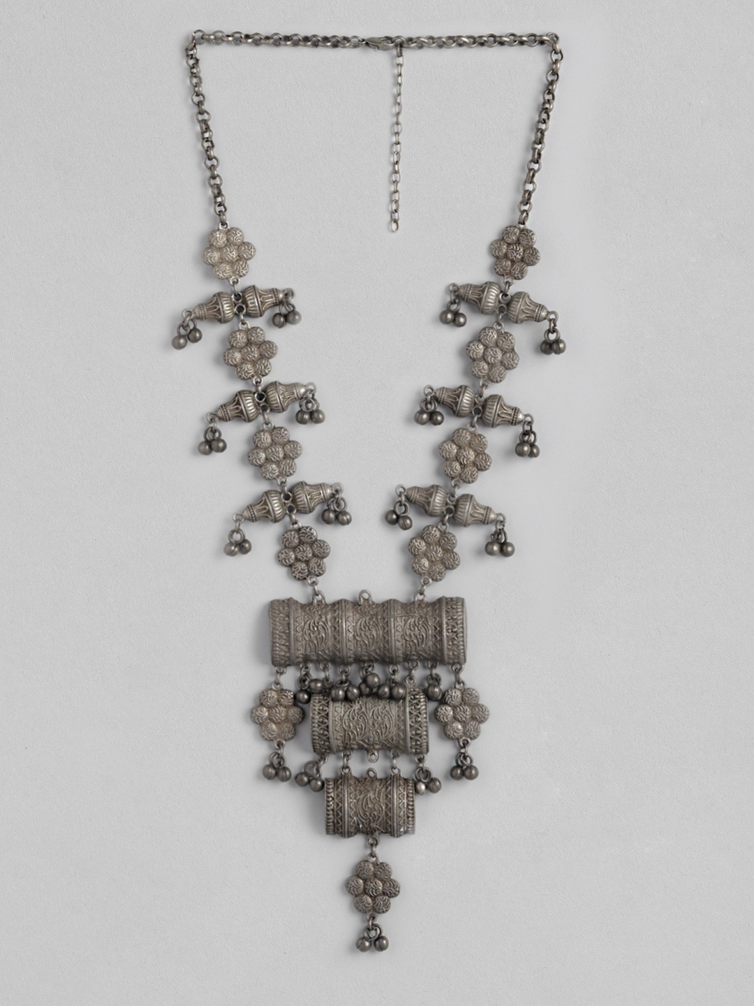 

Anouk Oxidised Silver-Toned Oxidised Necklace