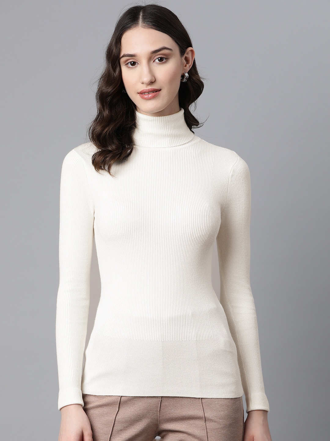 

Marks & Spencer Turtle Neck Pullover, Off white