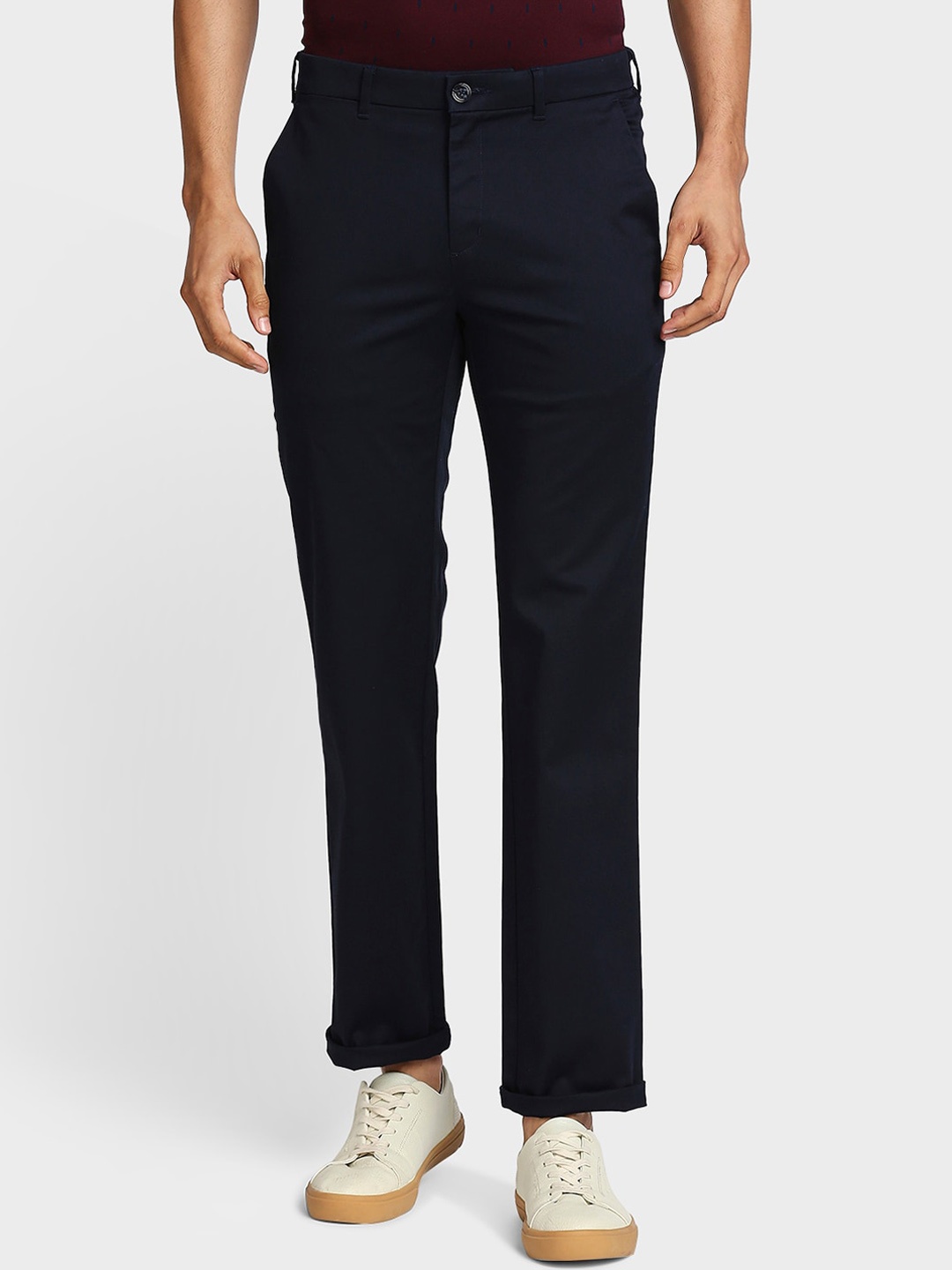 

ColorPlus Men Blue Trousers