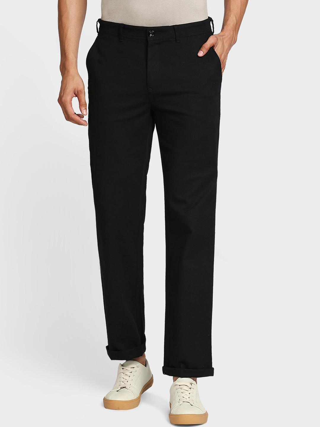 

ColorPlus Men Black Trousers