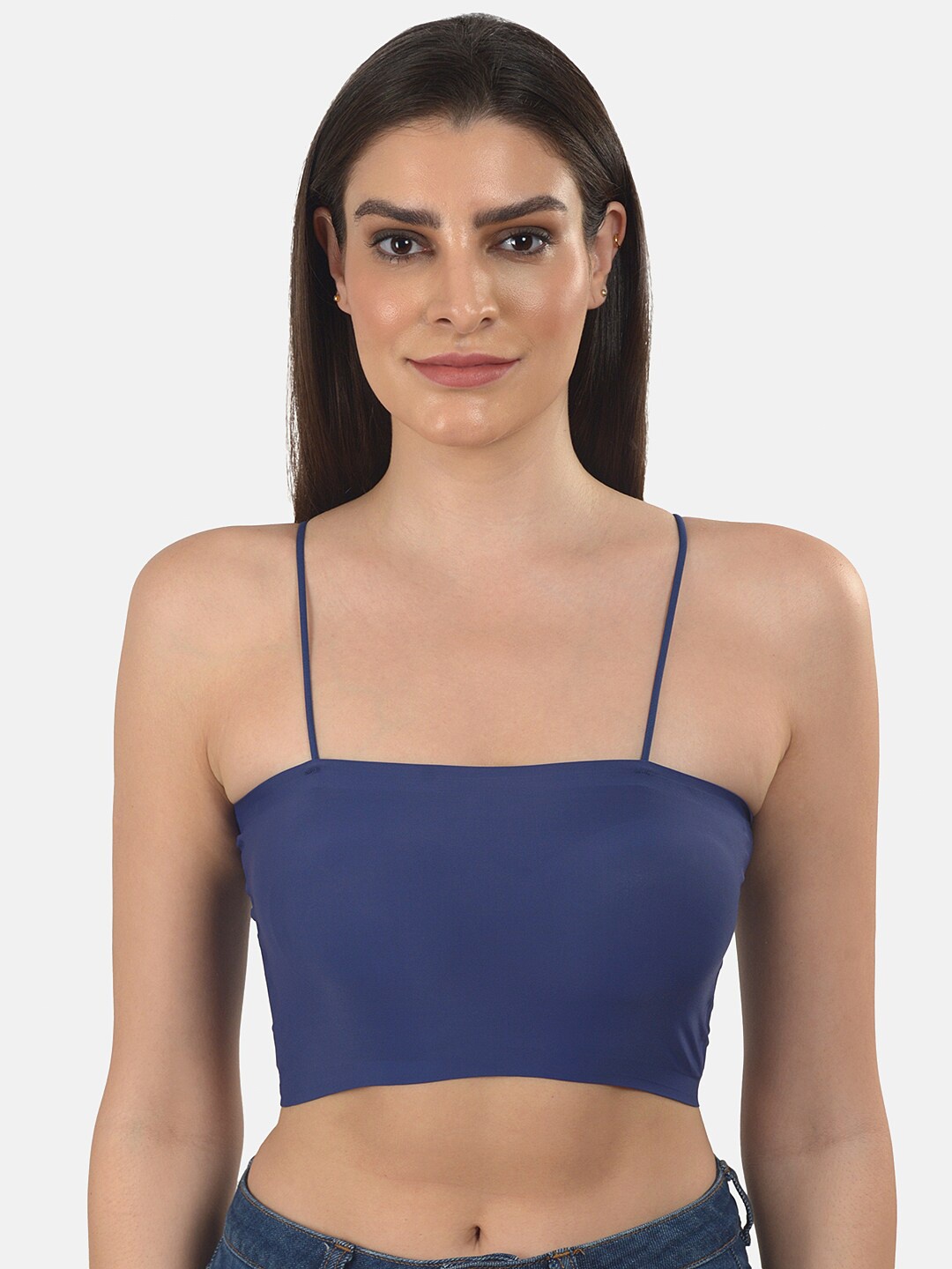 

mod & shy Blue Bralette Bra Lightly Padded