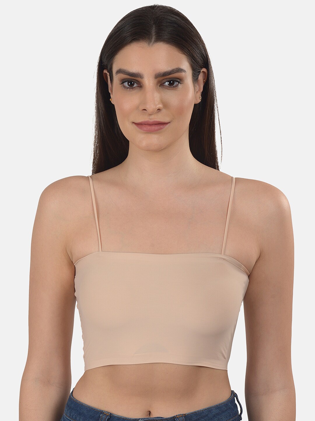 

mod & shy Beige Bralette Bra Lightly Padded