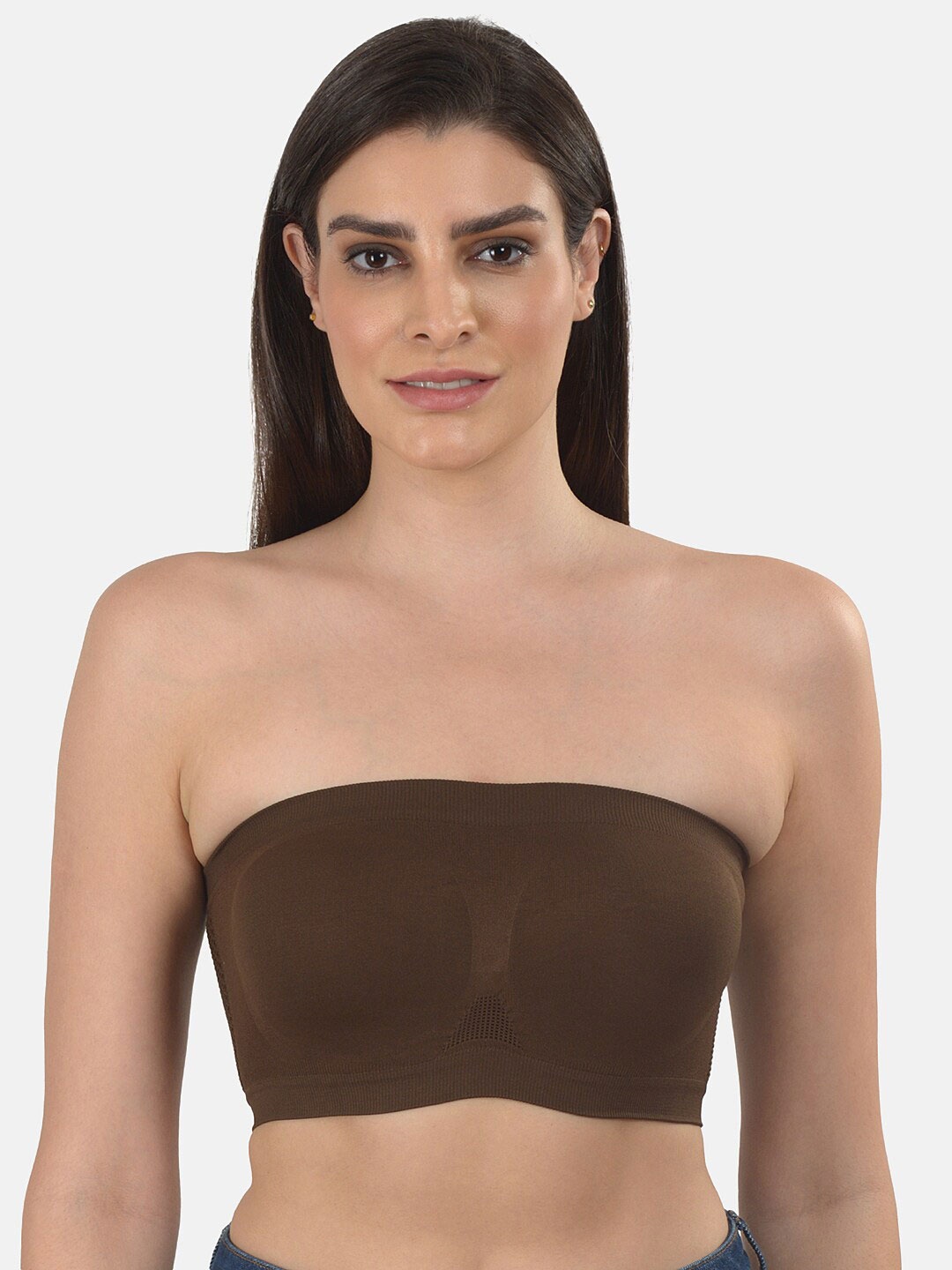 

mod & shy Olive Green Bandeau Bra