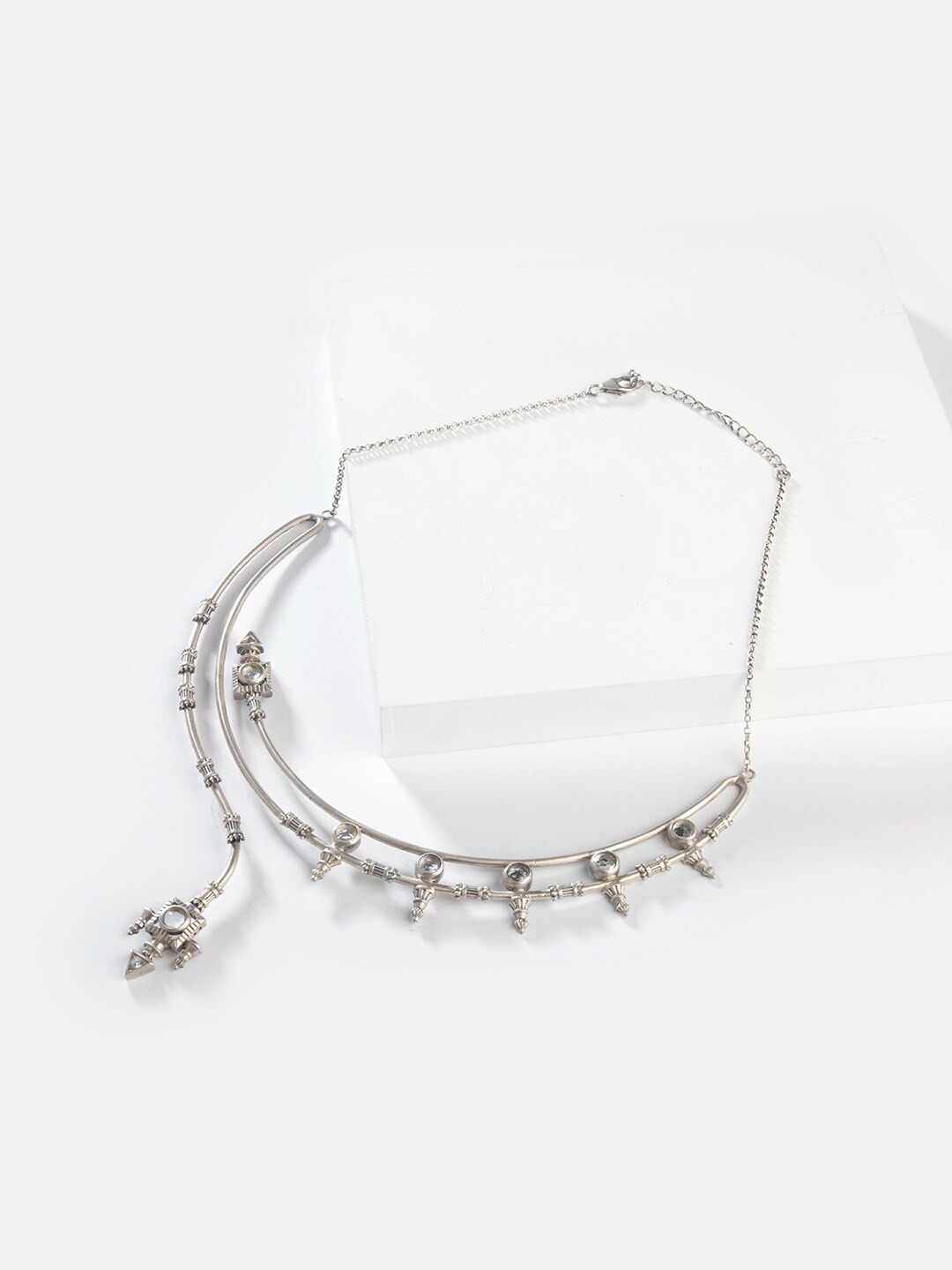 

SHAYA Women Scarlett O'Hara 925 Silver Statement Necklace