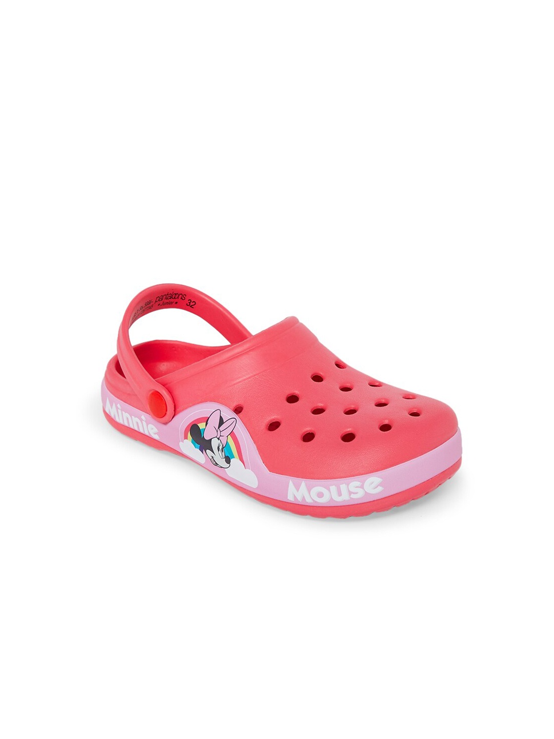 

Pantaloons Junior Girls Coral & Pink Rubber Clogs