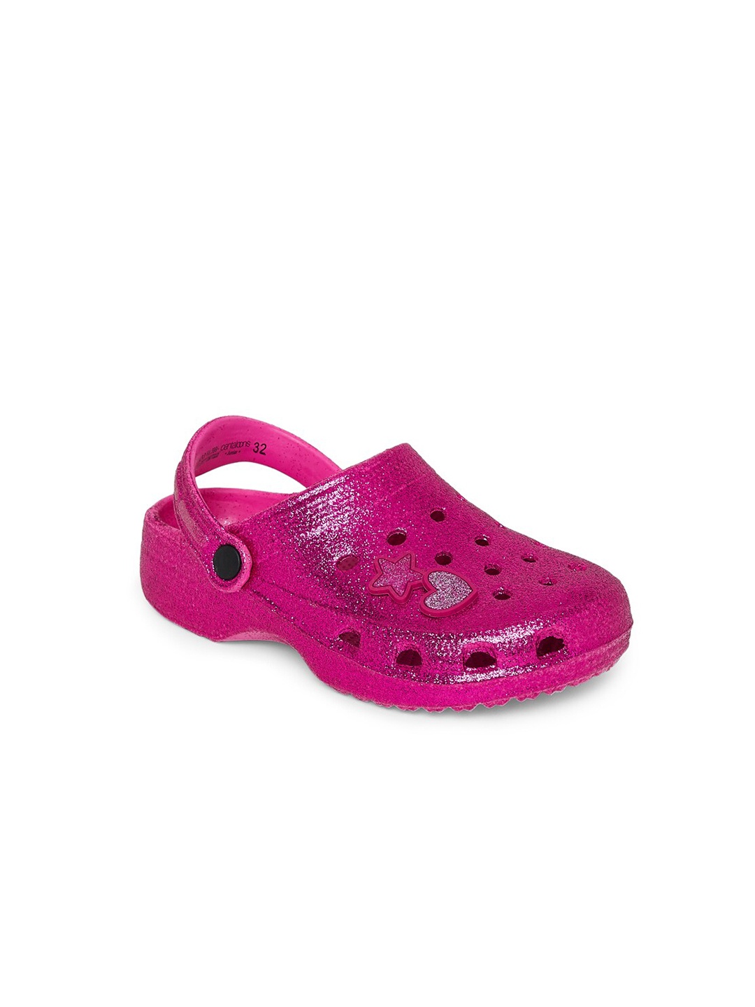 

Pantaloons Junior Girls Pink Printed Rubber Clogs