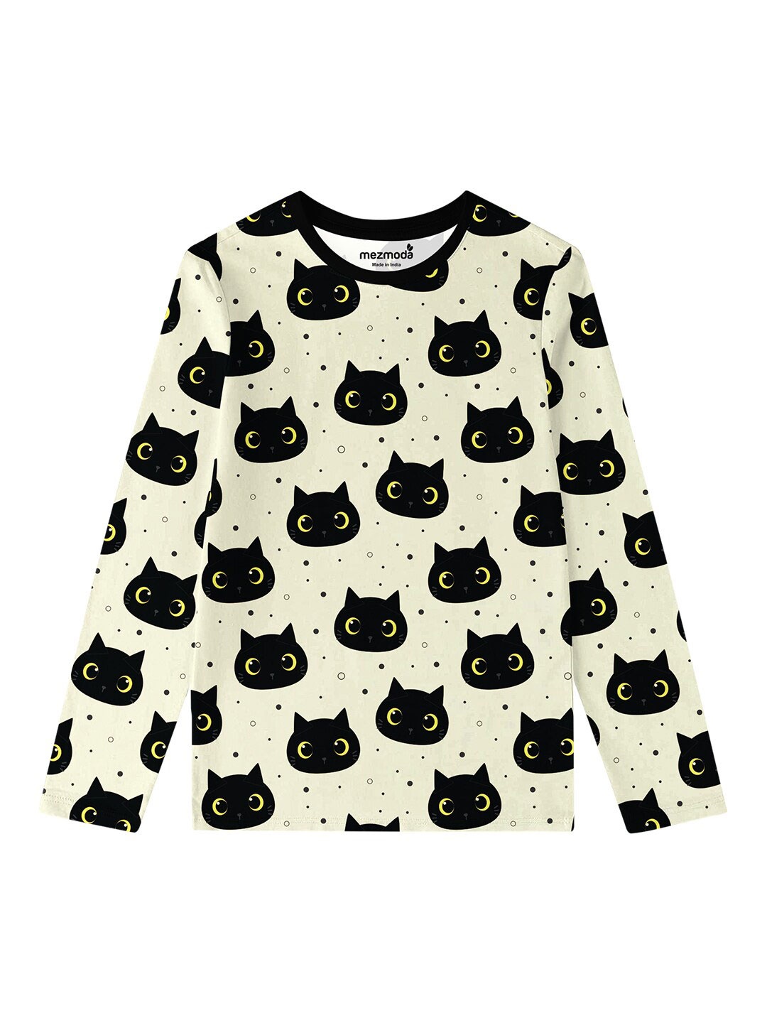 

mezmoda Girls Multicoloured Printed T-shirt, Multi