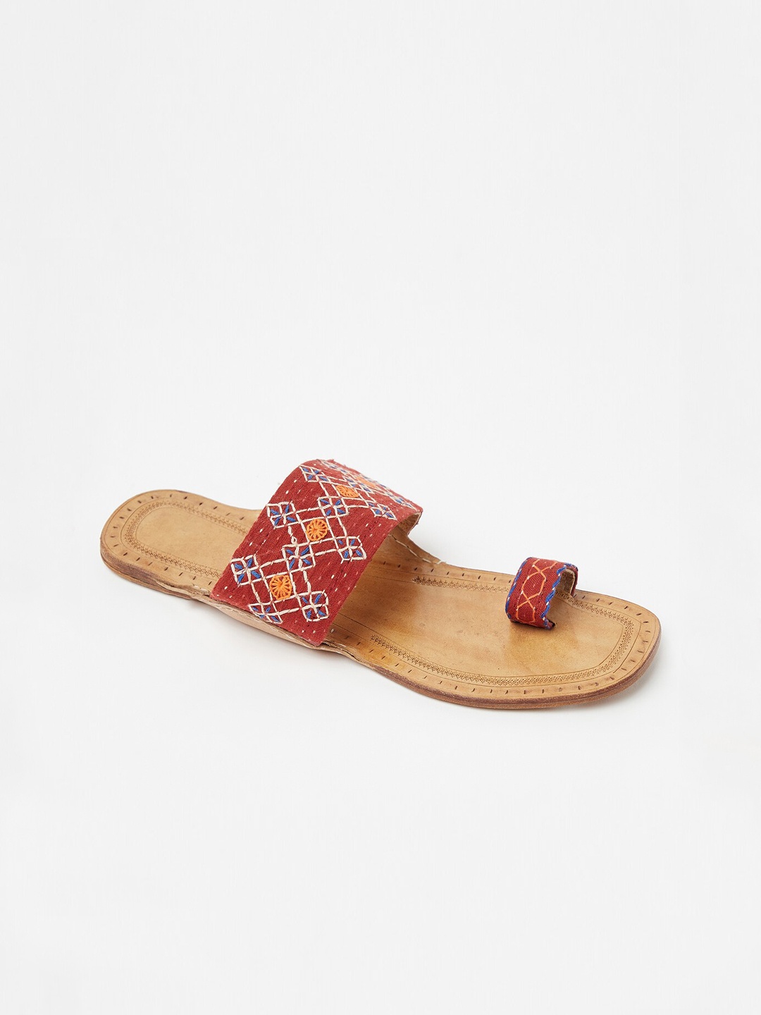 

Fabindia Women Red One Toe Flats