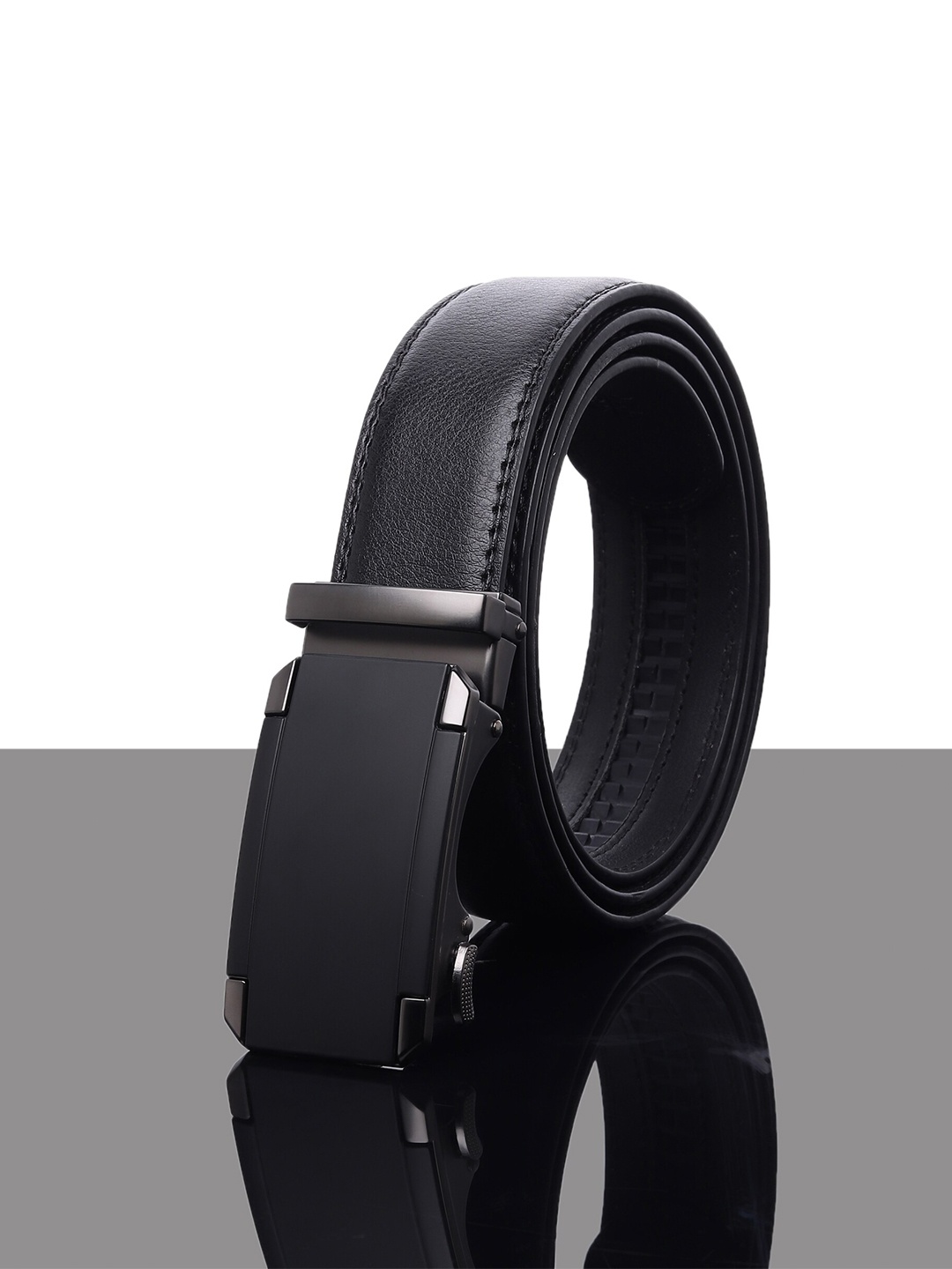 

Kastner Men Black Automatic Buckle Formal Belt