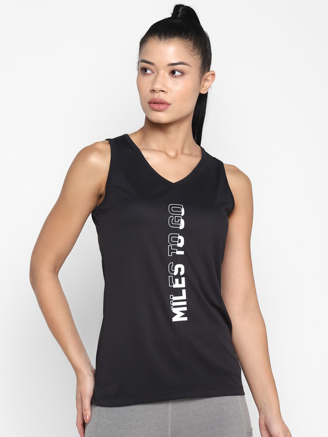 

OFF LIMITS Women Black Typography Printed T-shirt