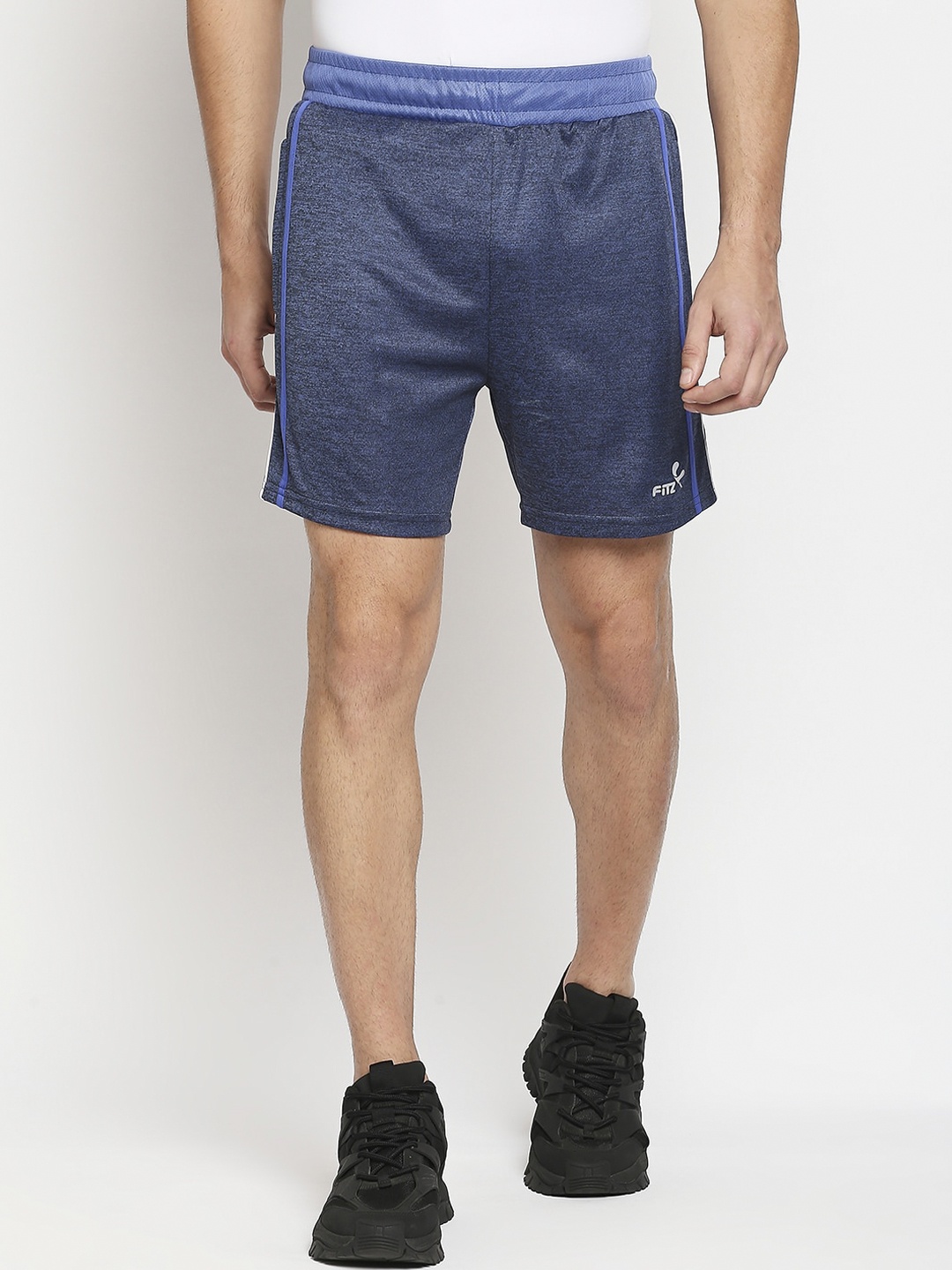 FiTZ Men Blue Sports Shorts