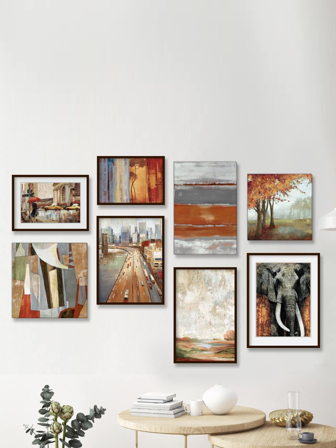 

Home Centre Set of 8 Assorted Photo Frames