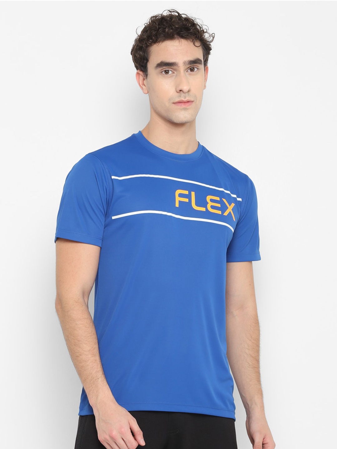 

OFF LIMITS Men Blue Typography Printed T-shirt