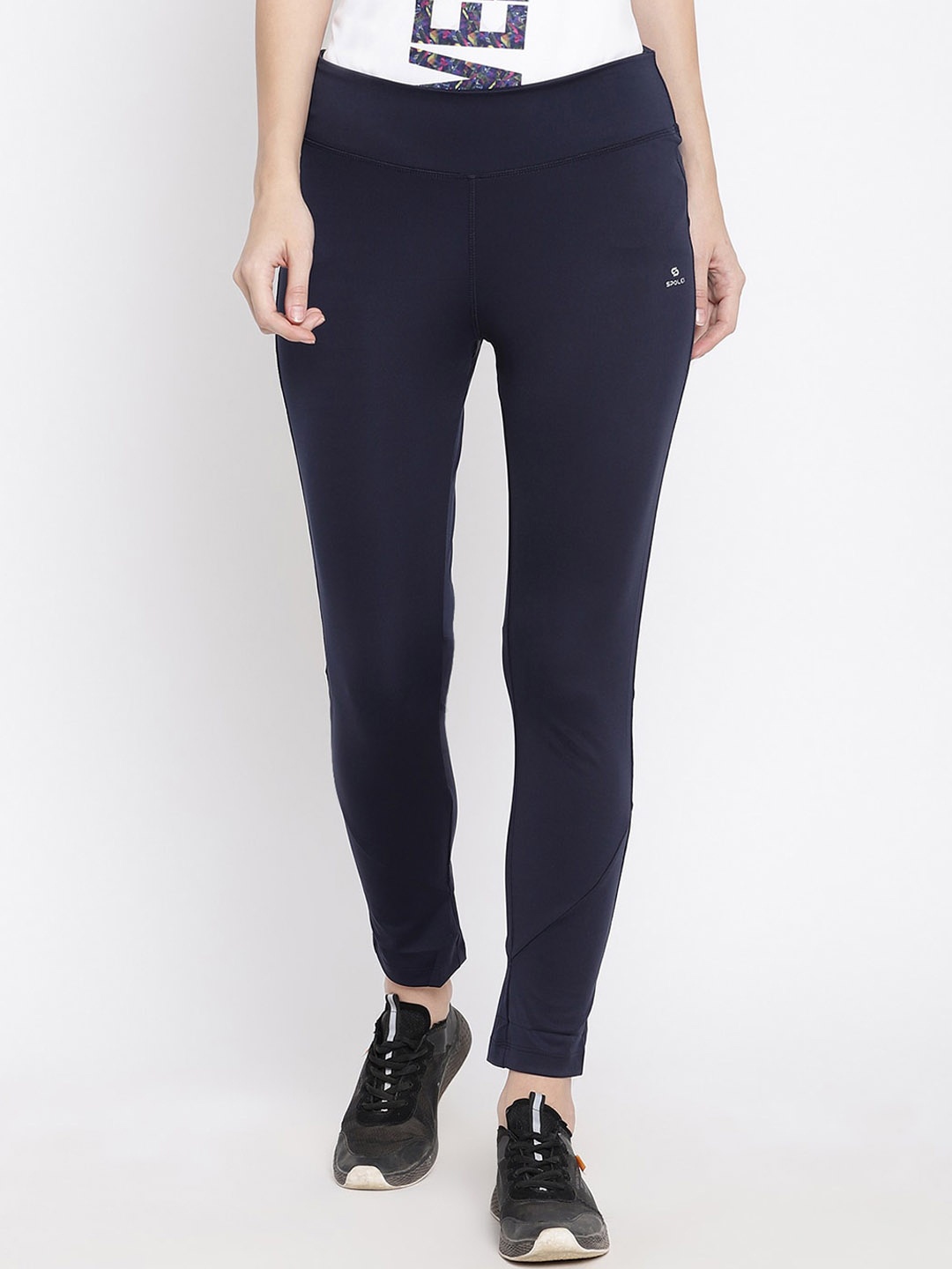 

Spolei Women Navy Blue Solid Track Pants