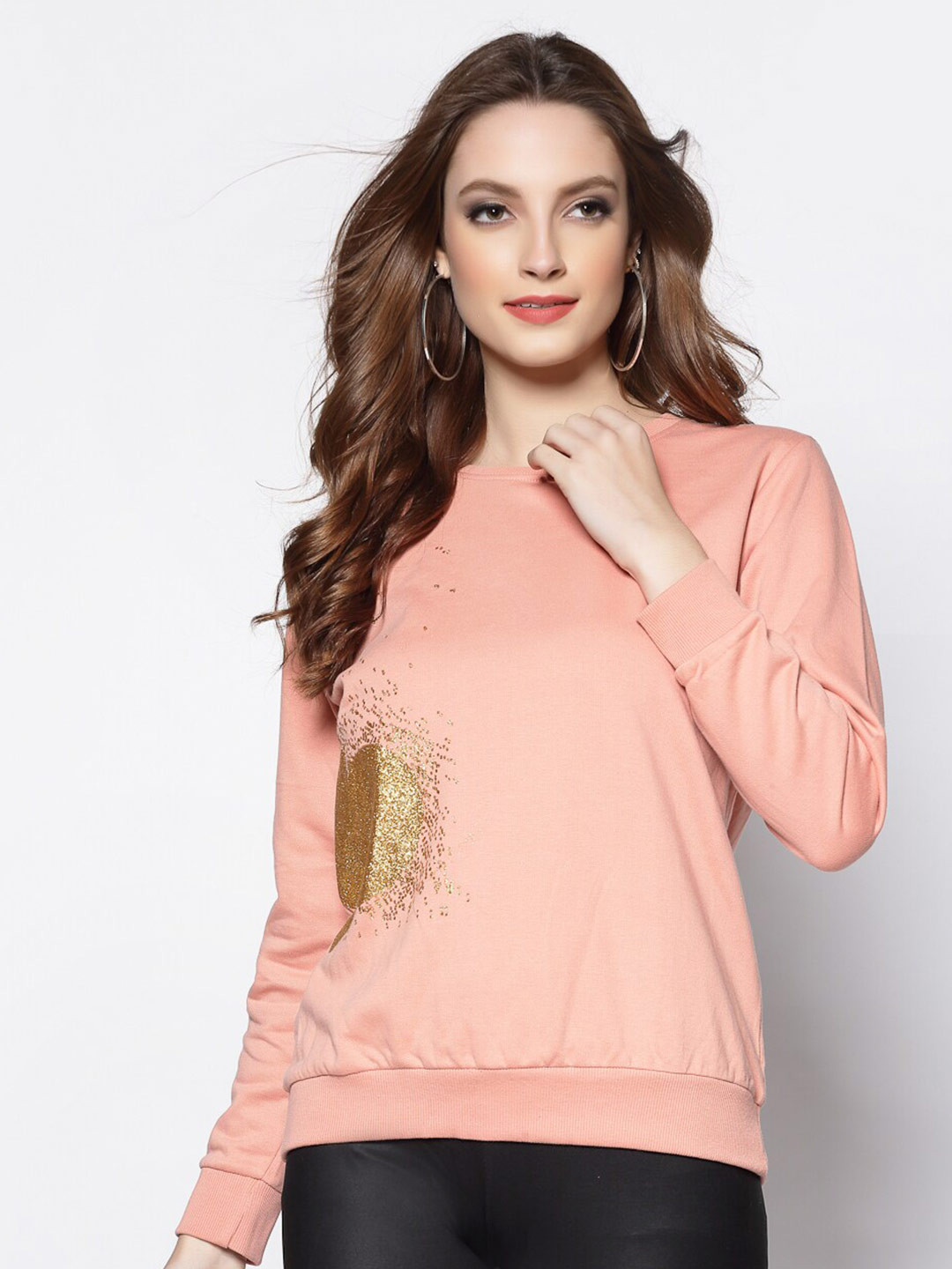 

Sera Women Pink Sweatshirt