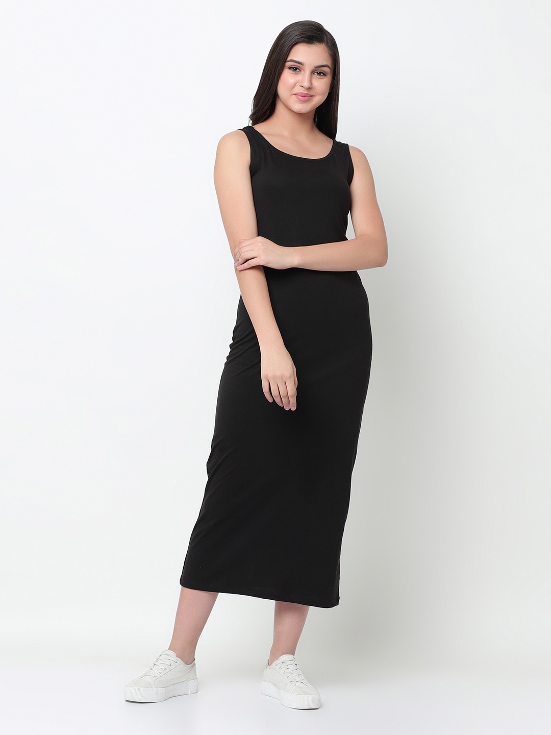 

Rigo Black Maxi Dress For Women