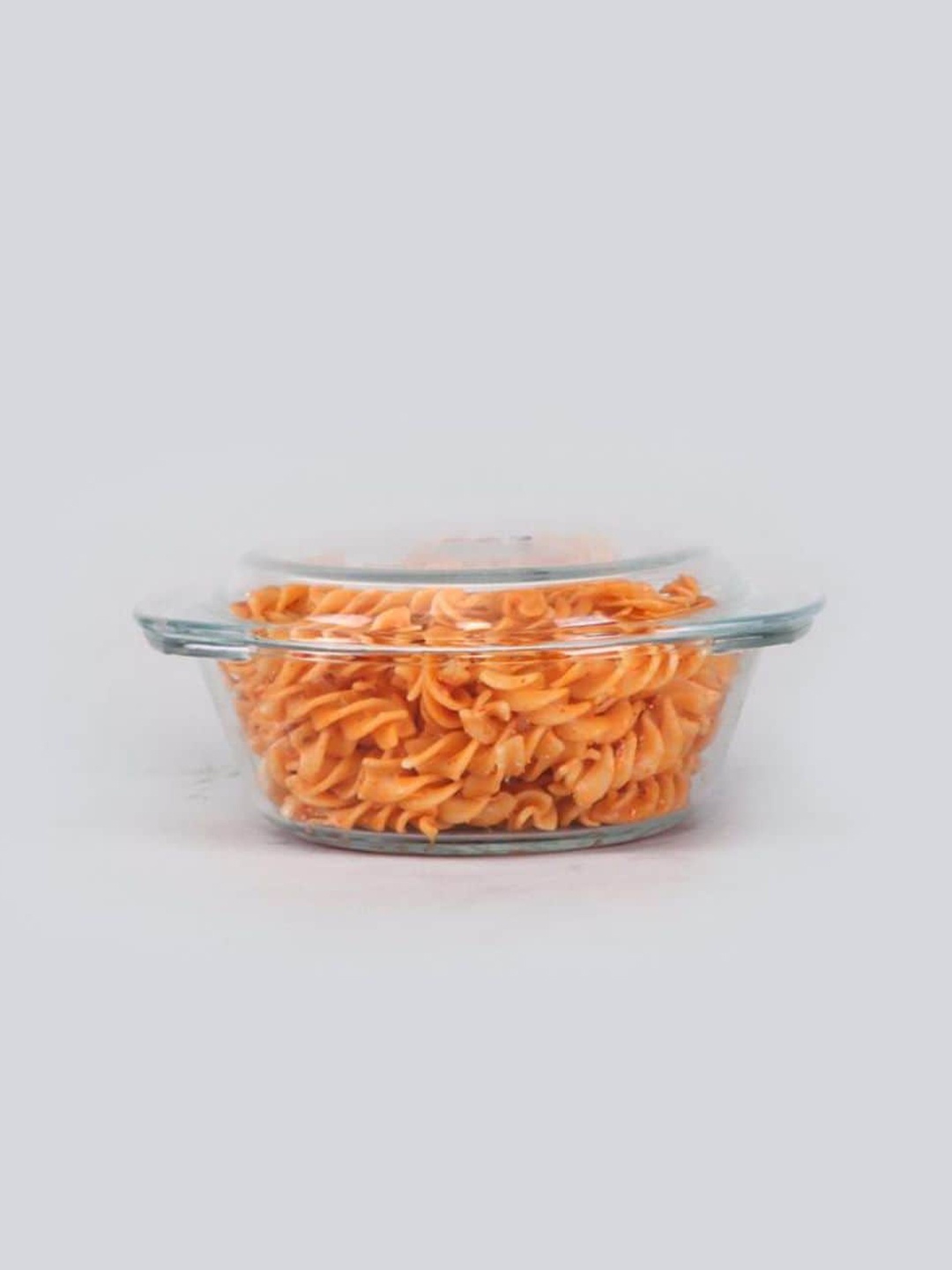 

WONDERCHEF Diva Borosilicate Glass Round Casserole Set 1000ML, Transparent