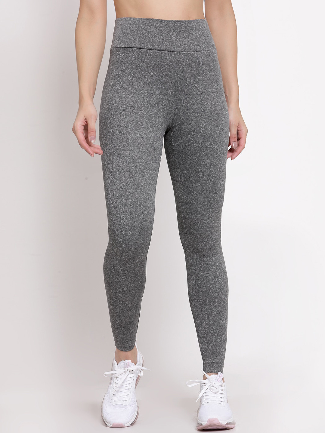 

Red Tape Women Grey Melange Solid Tights