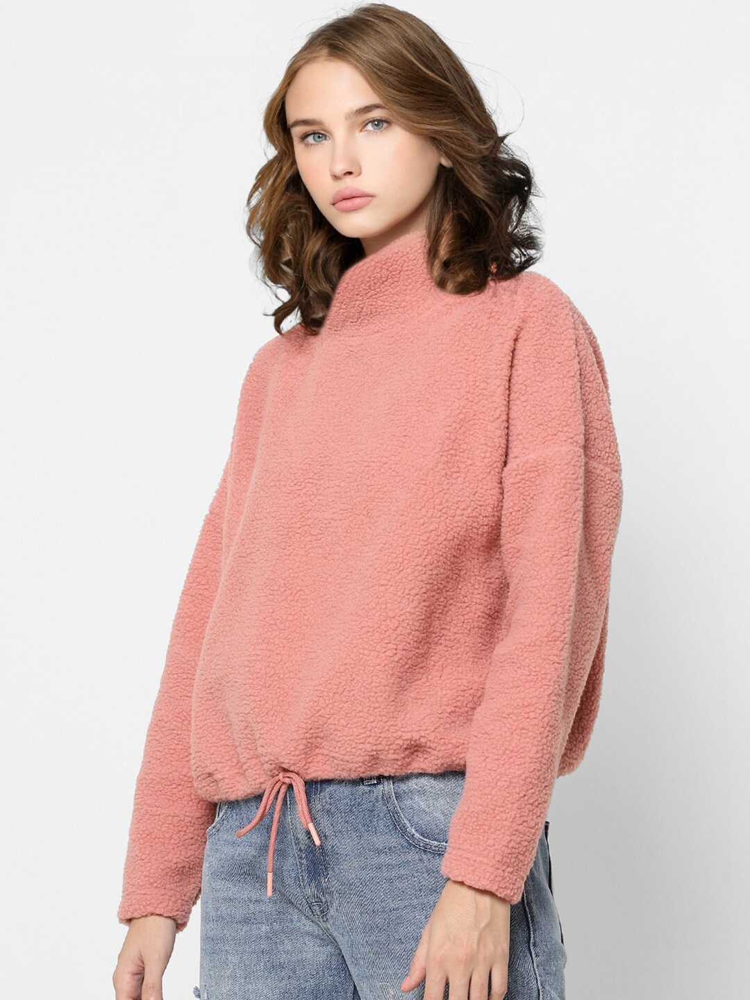 

ONLY Women Pink Sweatshirt