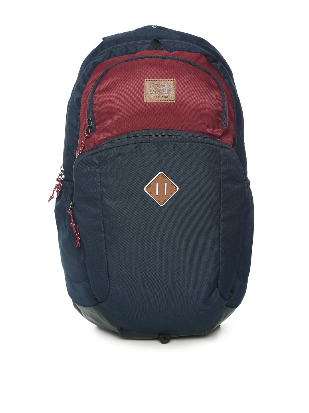 

Royal Enfield Men Navy Blue & Red Backpack