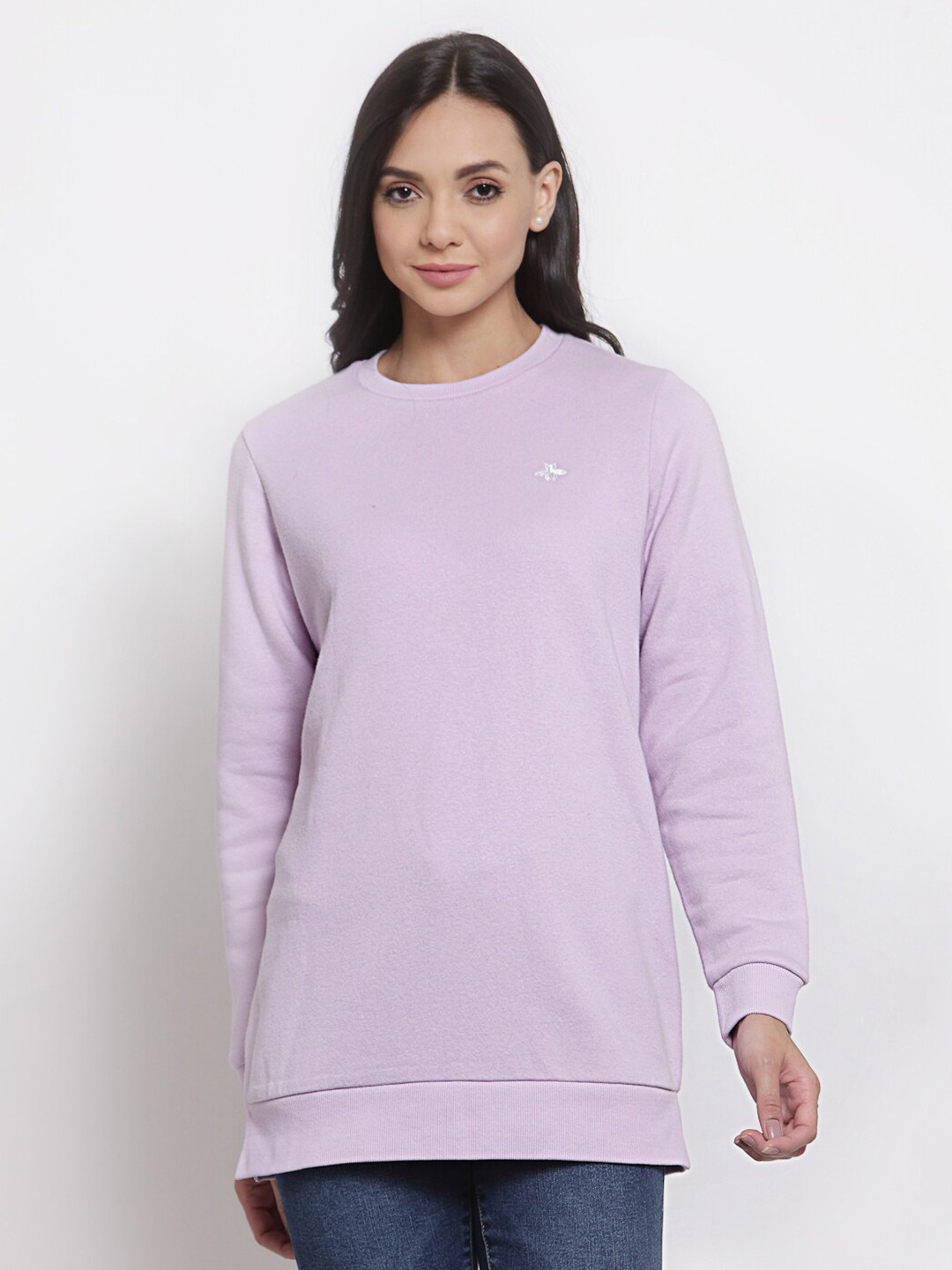 

Mode by Red Tape Women Lavender Sweatshirt