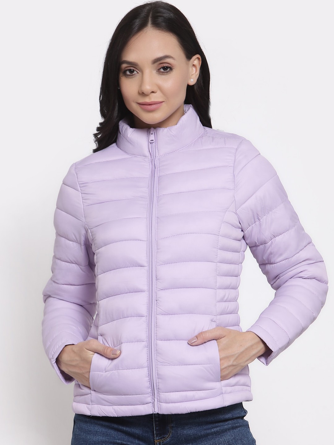 

Mode by Red Tape Women Lavender Padded Jacket