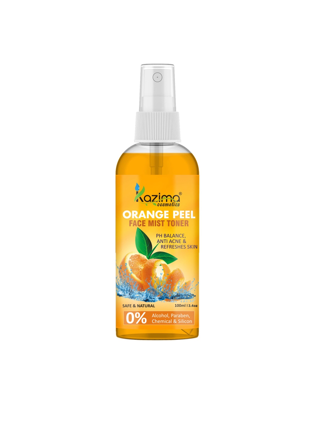 

KAZIMA Orange Peel Face Mist Toner-100 ml